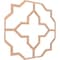 Ekena Millwork 66 56W x 66 56H x 38T Large Laird Decorative Fretwork Wood Ceiling Panels, Maple CELW67X67X0375LRDMA - alternate 9